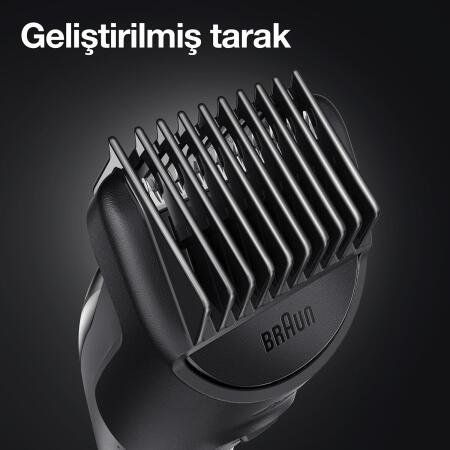 Braun MGK 5345 Erkek Bakım Kiti 7'si 1 Arada Şekillendirici + Gillette Hediye - 5