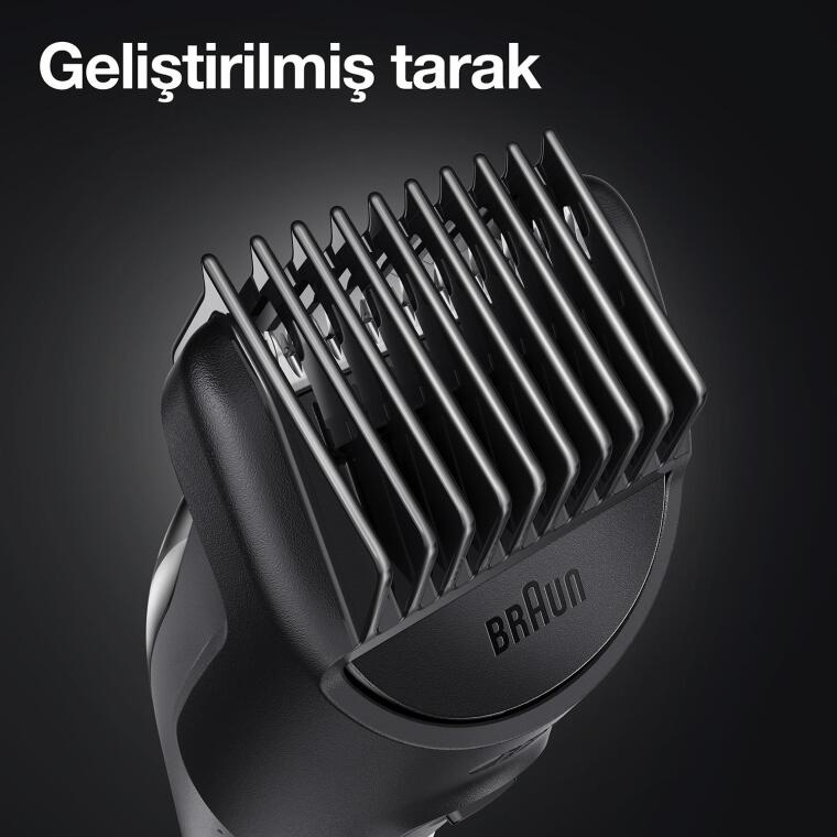 Braun MGK 5345 Erkek Bakım Kiti 7'si 1 Arada Şekillendirici + Gillette Hediye - 5