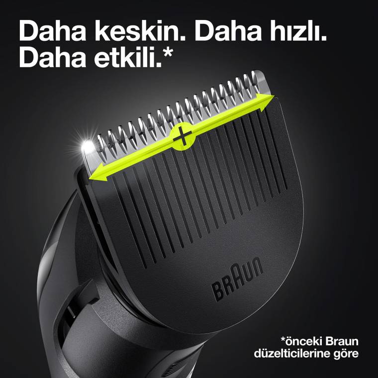 Braun MGK 5360 Erkek Bakım Kiti 8'i 1 Arada Şekillendirici + Gillette Hediye - 4