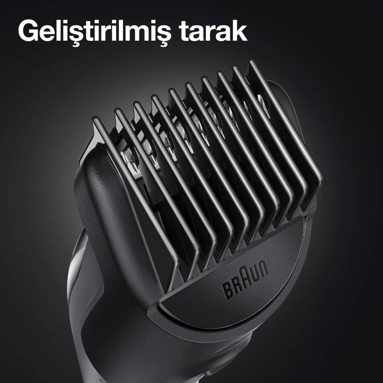 Braun MGK 5360 Erkek Bakım Kiti 8'i 1 Arada Şekillendirici + Gillette Hediye - 5