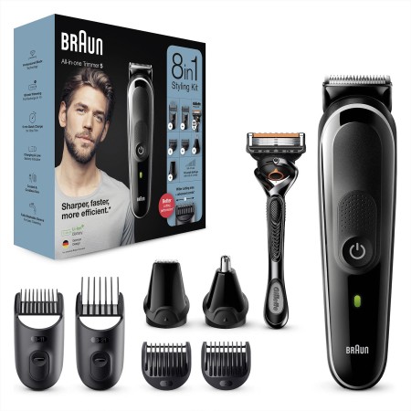 Braun MGK 5360 Erkek Bakım Kiti 8'i 1 Arada Şekillendirici + Gillette Hediye - 6