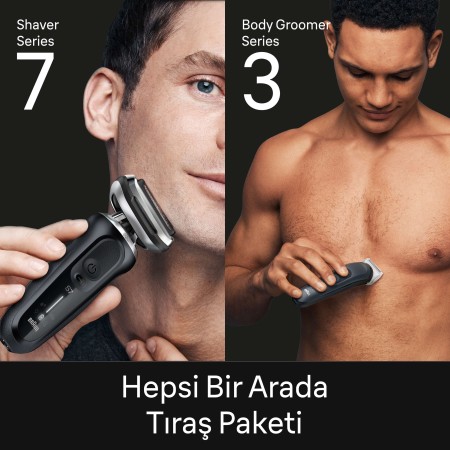 Braun N7200cc + BG3350 Hepsi Bir Arada Tıraş Paketi - 2