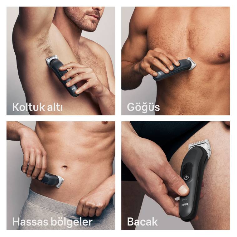 Braun N7200cc + BG3350 Hepsi Bir Arada Tıraş Paketi - 6