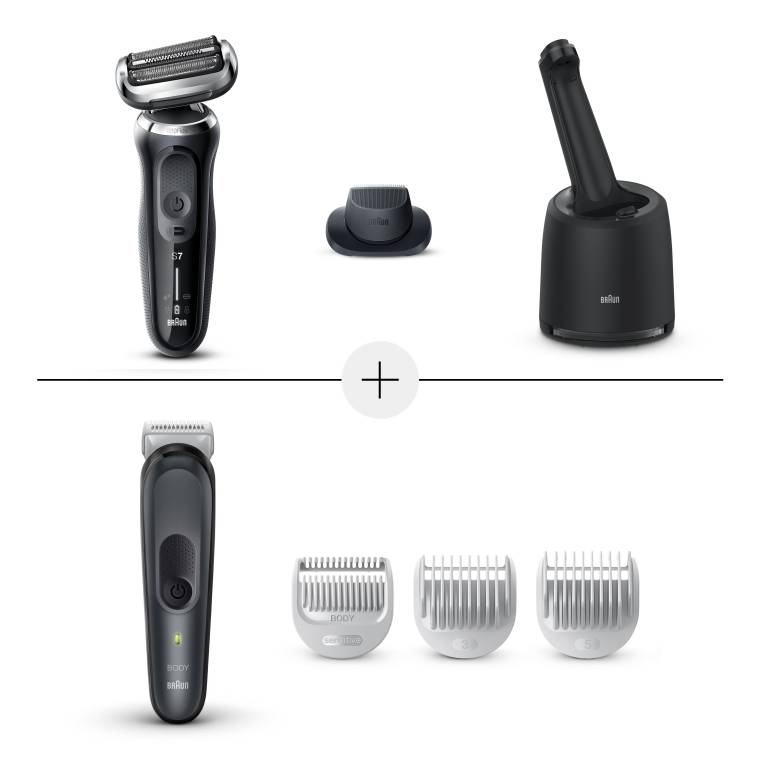 Braun N7200cc + BG3350 Hepsi Bir Arada Tıraş Paketi - 7