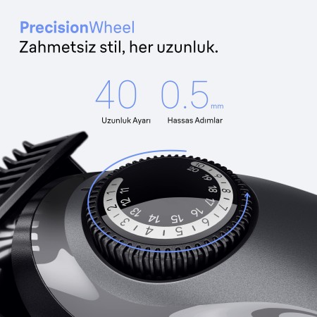 Braun Sakal Düzeltici Series 3, +5 Aksesuar, 40 Uzunluk, Keskin Bıçak, BT3560 - 3