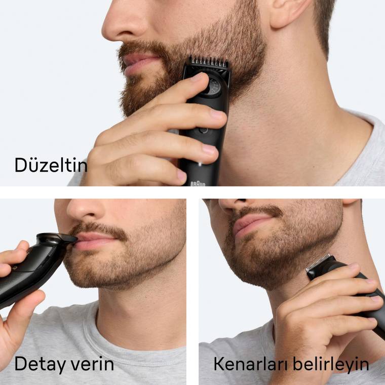 Braun Sakal Düzeltici Series 5, +4 Aksesuar, 40 Uzunluk, Keskin Bıçak, BT5520 - 5