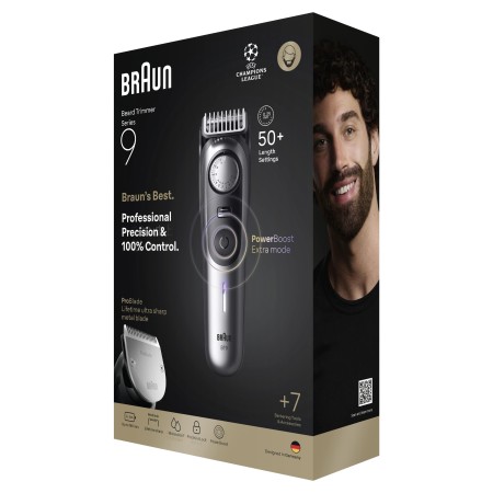 Braun Sakal Düzeltici Series 9, +7 Berber Ekipmanları, 52 Uzunluk, ProBlade, BT9520 - 9