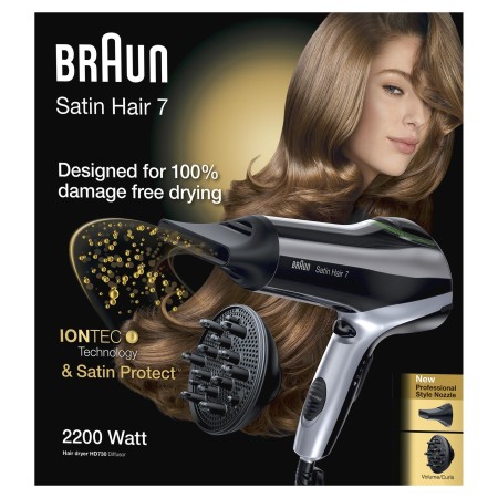 Braun Satin Hair 7 Iontec HD730 2200W Saç Kurutma Makinesi - 7