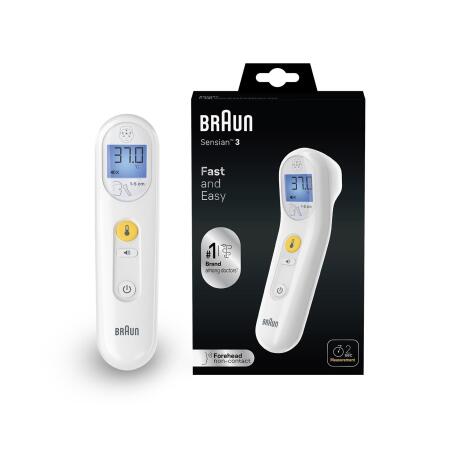Braun Sensian 3 BNT050EE Temassız Alından Ateş Ölçer - 5