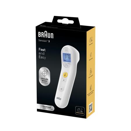 Braun Sensian 3 BNT050EE Temassız Alından Ateş Ölçer - 6