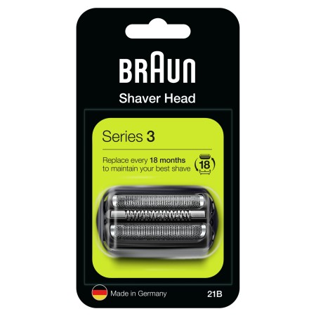 Braun Series 3 21B Tıraş Makinesi Yedek Başlığı - Siyah - Thumbnail