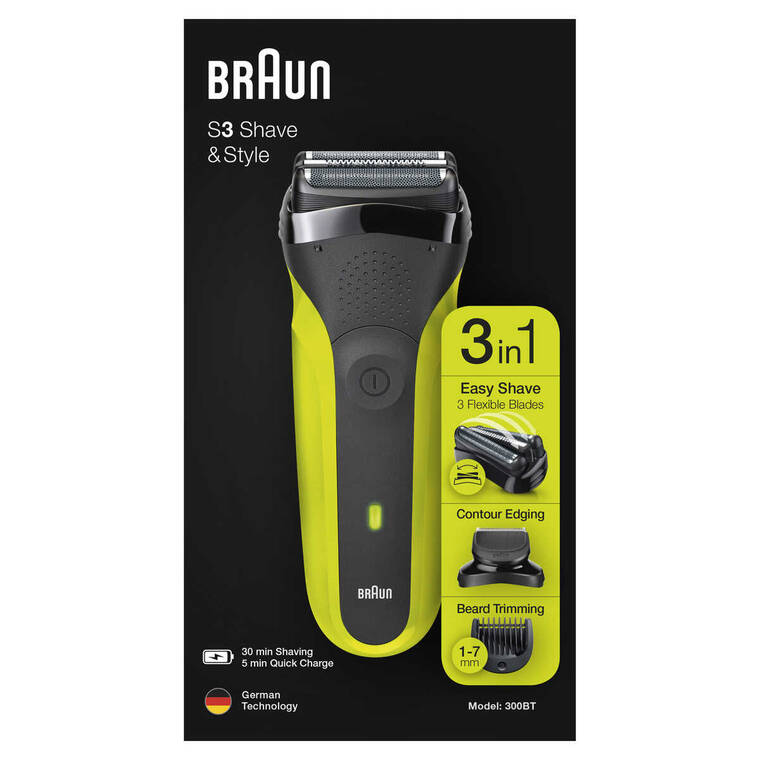 Braun Series 3 300 BT VTGRN  3’ü 1 Arada Tıraş Makinesi - 8