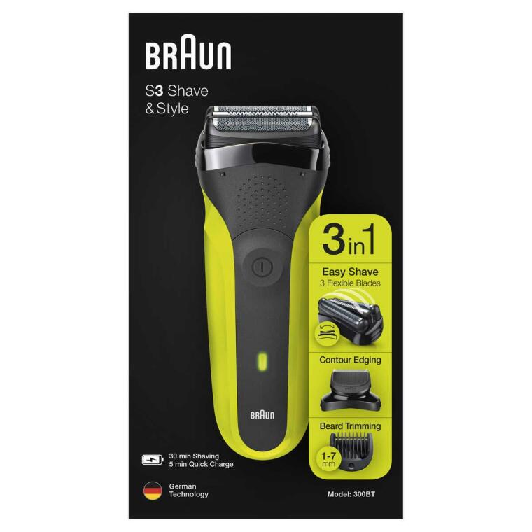 Braun Series 3 300 BT VTGRN  3’ü 1 Arada Tıraş Makinesi - 8