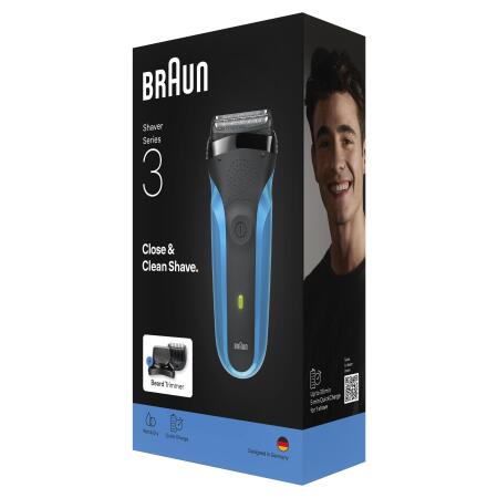 Braun Series 3 Elektrikli Sakal Şekillendirici ve Tıraş Makinesi, Islak ve Kuru, 310BT - 8