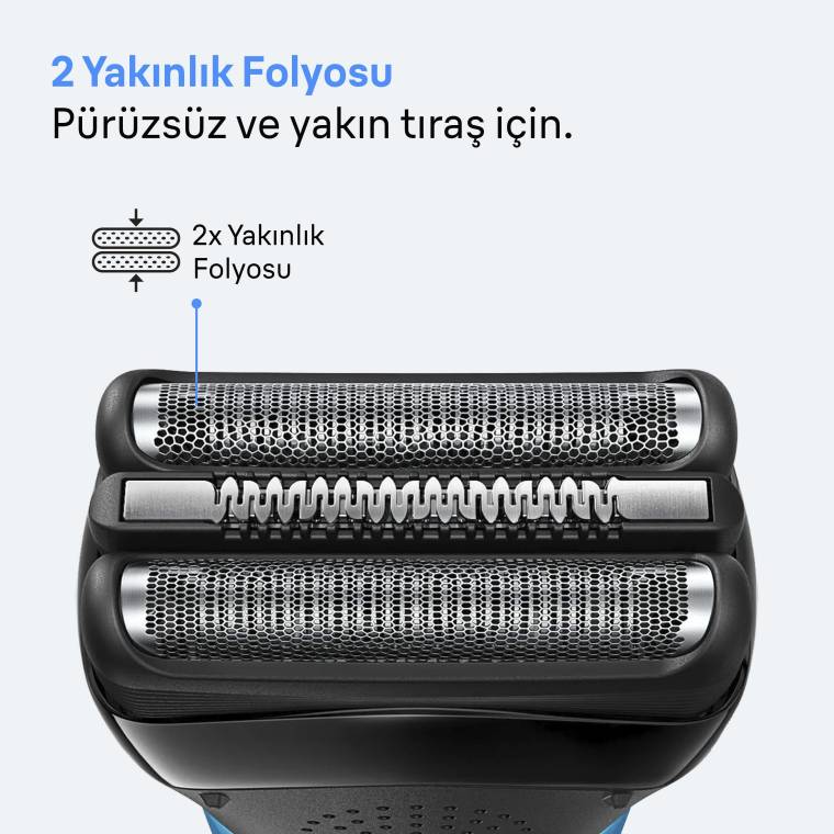 Braun Series 3 Elektrikli Tıraş Makinesi, Islak ve Kuru, 310S - 3