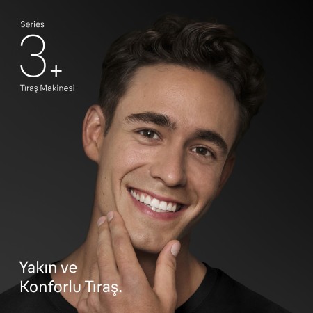 Braun Series 3+ Elektrikli Tıraş Makinesi, Kuru, 3000BT - 2
