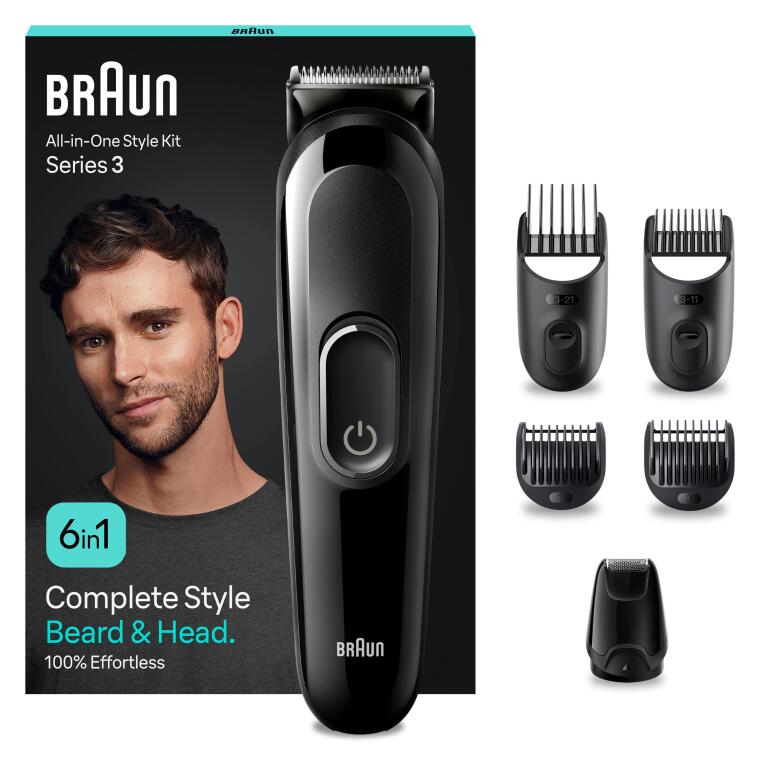 Braun Series 3 MGK3420 Hepsi Bir Arada Şekillendirme Seti, 6’sı 1 Arada Erkek Bakım Kiti - 2