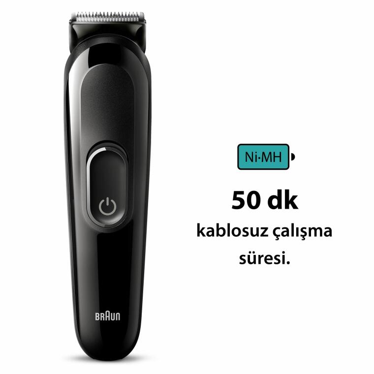 Braun Series 3 MGK3420 Hepsi Bir Arada Şekillendirme Seti, 6’sı 1 Arada Erkek Bakım Kiti - 6