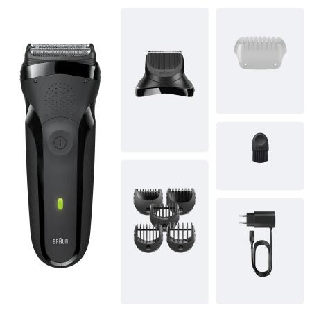 Braun Series 3 Shave & Style Sakal Şekillendirici ve Tıraş Makinesi, Kuru, 300BT - 6
