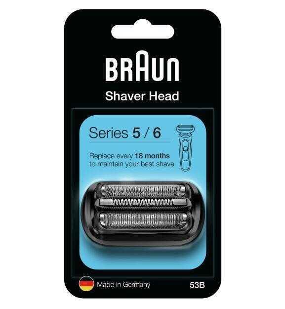 Braun Series 5 53B Tıraş Makinesi Yedek Başlığı - Siyah - 1