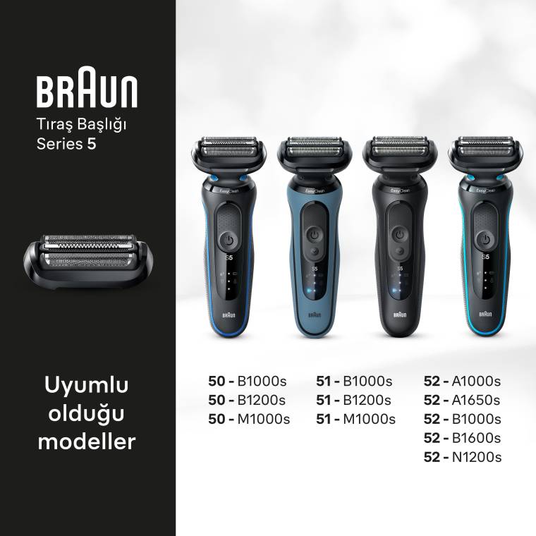 Braun Series 5 54B Tıraş Makinesi Yedek Başlığı - 2