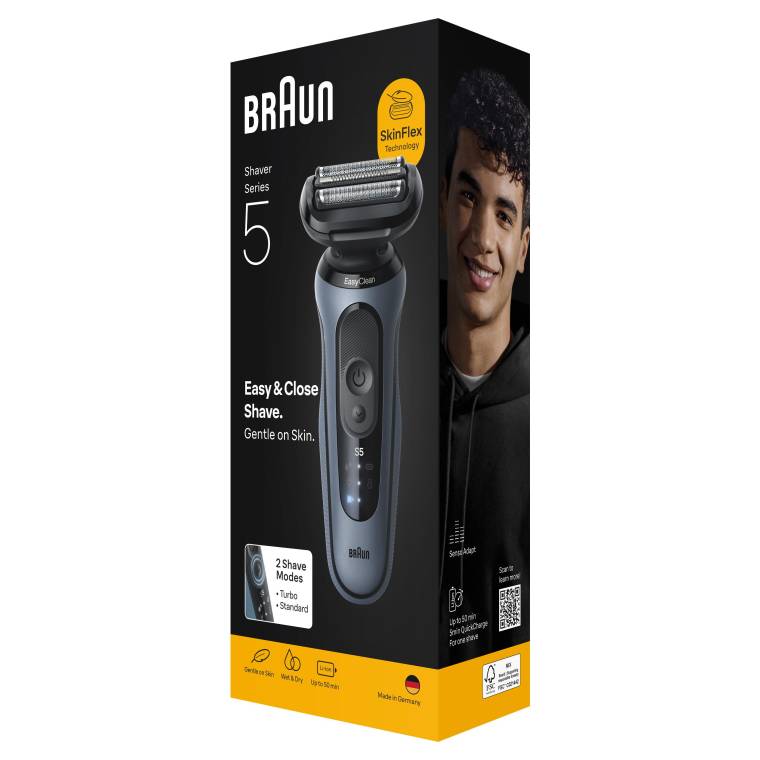 Braun Series 5 Elektrikli Tıraş Makinesi, Islak ve Kuru, 52-A1000S - 8