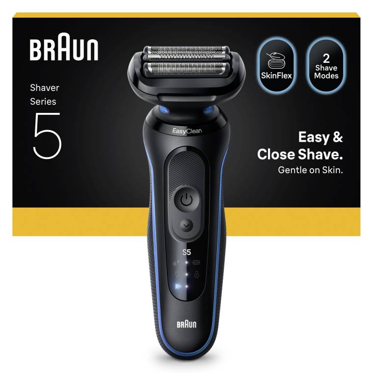 Braun Series 5 Elektrikli Tıraş Makinesi, Islak ve Kuru, 52-B1000S - 1