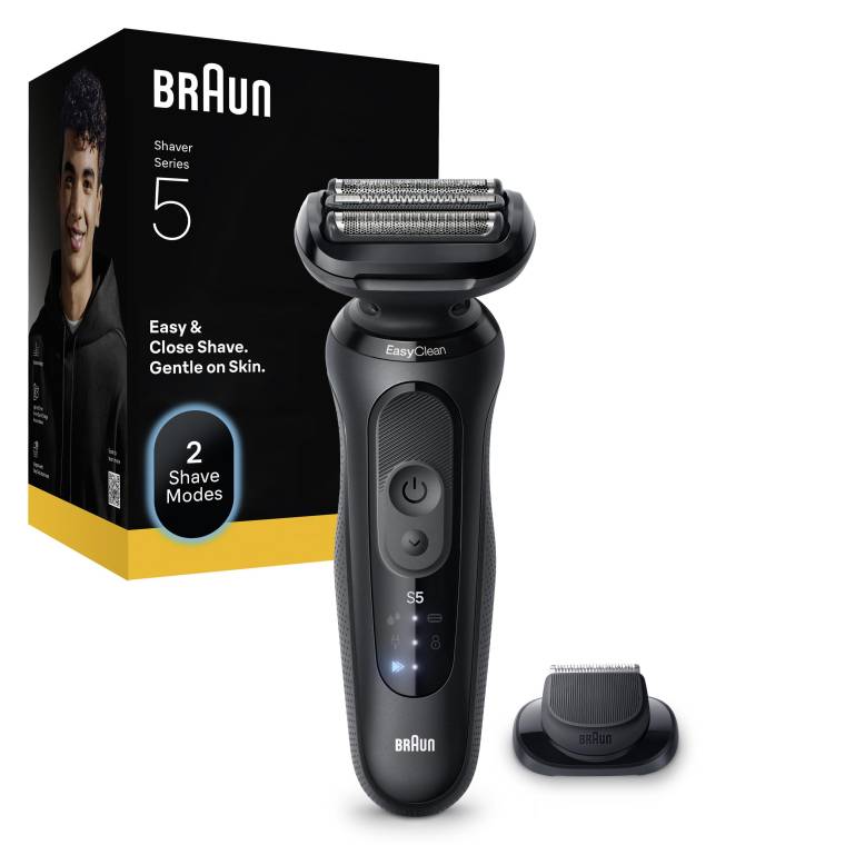 Braun Series 5 Elektrikli Tıraş Makinesi, Islak ve Kuru, Hassas Düzeltici Başlık, 52-N1200S - 7
