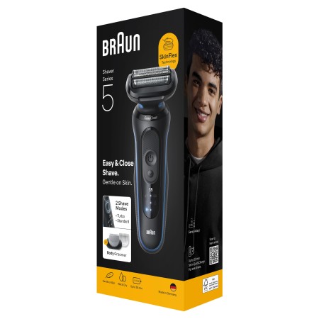 Braun Series 5 Elektrikli Tıraş Makinesi, Islak ve Kuru, Vücut Başlığı, 52-B1600S - 8