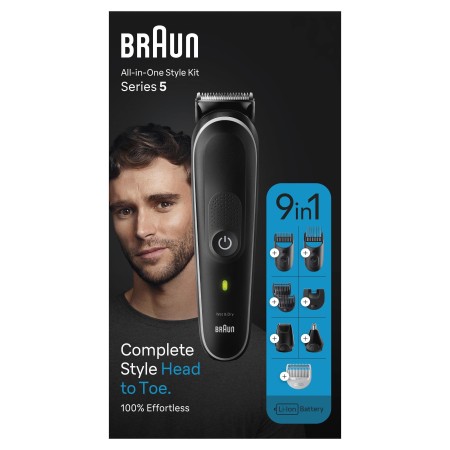 Braun Series 5 MGK5420 Hepsi Bir Arada Şekillendirme Seti, 9’u 1 Arada Erkek Bakım Kiti - 6