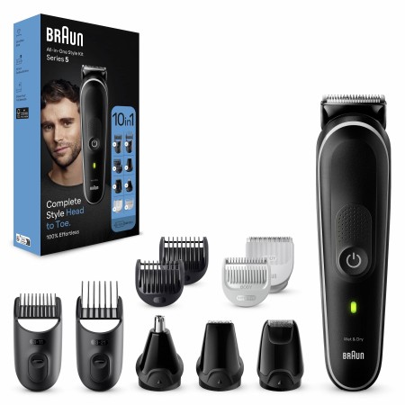 Braun Series 5 MGK5440 Hepsi Bir Arada Şekillendirme Seti, 10’u 1 Arada Erkek Bakım Kiti - 7