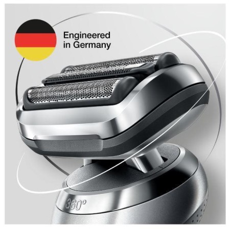 Braun Series 7 73S Tıraş Makinesi Yedek Başlığı - Gümüş - 5