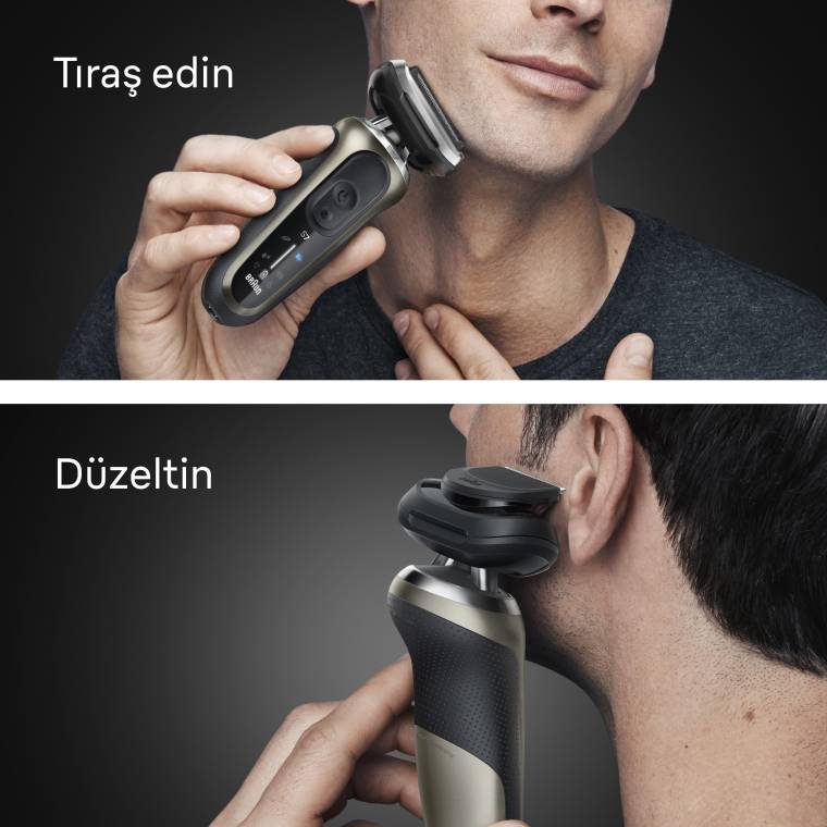 Braun Series 7 Elektrikli Tıraş Makinesi, Islak ve Kuru, Hassas Düzeltici Başlık, 72-C1200S - 5