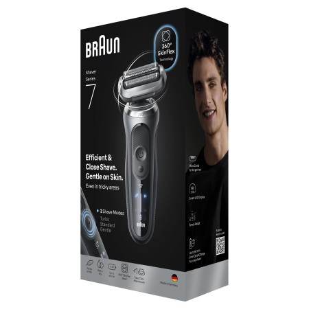 Braun Series 7 Elektrikli Tıraş Makinesi, Islak ve Kuru, Hassas Düzeltici Başlık, 72-G1200S - 8
