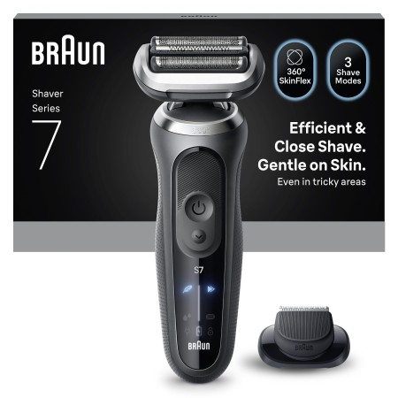 Braun Series 7 Elektrikli Tıraş Makinesi, Islak ve Kuru, Hassas Düzeltici Başlık, 72-G1200S