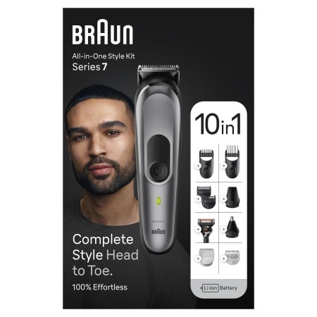 Braun Series 7 MGK7420 Hepsi Bir Arada Şekillendirme Seti, 10’u 1 Arada Erkek Bakım Kiti - Thumbnail