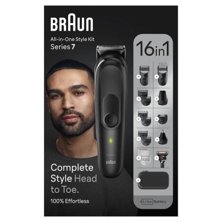 Braun Series 7 MGK7470 Hepsi Bir Arada Şekillendirme Seti, 16’sı 1 Arada Erkek Bakım Kiti - 9