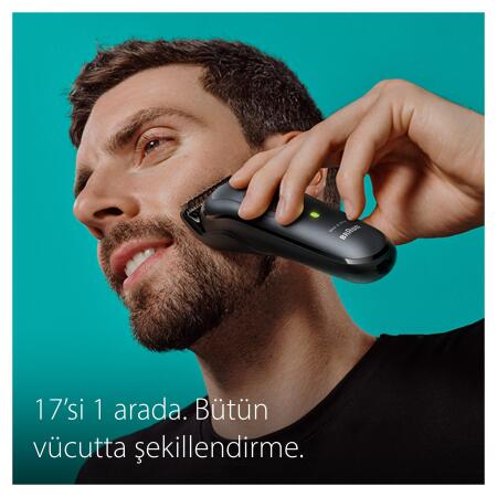 Braun Series 7 MGK7491 Hepsi Bir Arada Şekillendirme Seti, 17’si 1 Arada Erkek Bakım Kiti - 2