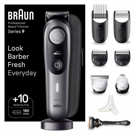 Braun Series 9 BT9420 Profesyonel Sakal Düzeltici, Berber Araçları Dahil - 1