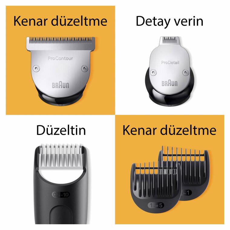 Braun Series 9 BT9420 Profesyonel Sakal Düzeltici, Berber Araçları Dahil - 3