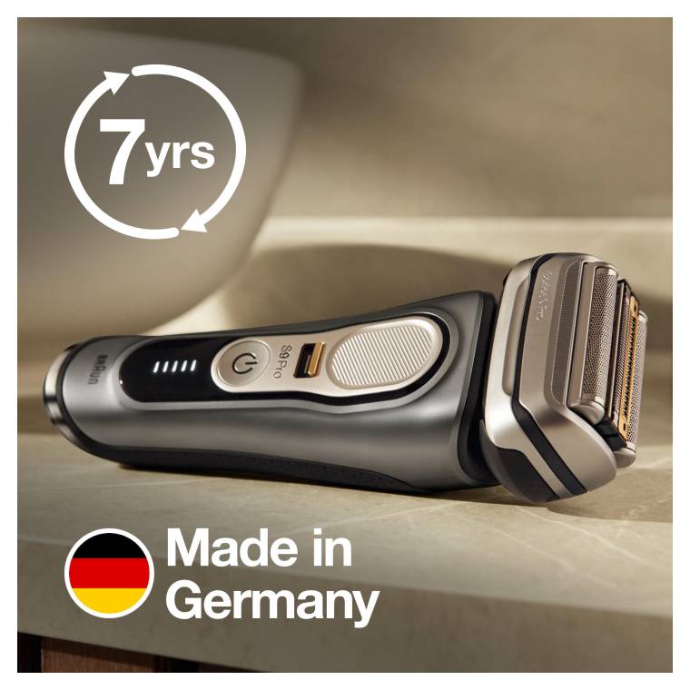 Braun Series 9 Pro 9475CC Islak & Kuru Tıraş Makinesi + Clean&Charge + Şarjlı Seyahat Kabı - 6