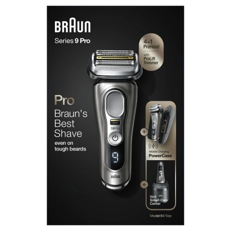 Braun Series 9 Pro 9475CC Islak & Kuru Tıraş Makinesi + Clean&Charge + Şarjlı Seyahat Kabı - Thumbnail
