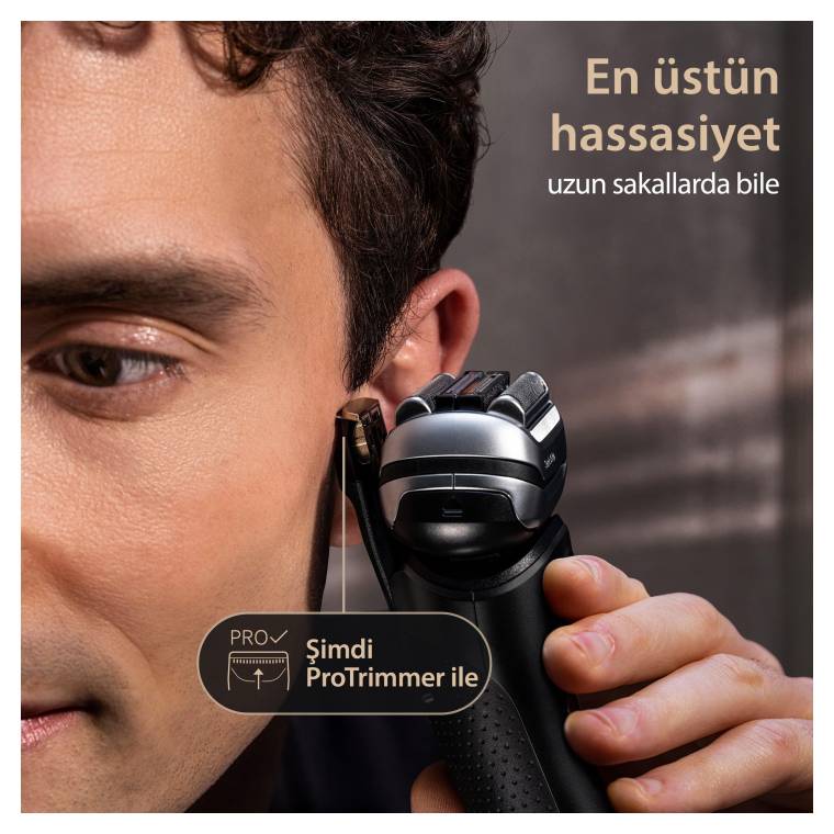 Braun Series 9 PRO+ 9577cc Islak & Kuru Tıraş Makinesi, SmartCare Merkezi, PowerCase - 3