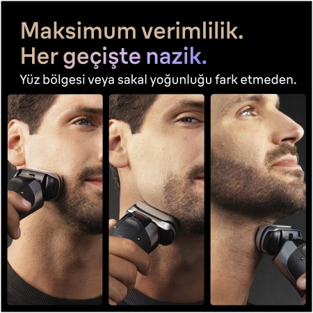 Braun Series 9 PRO+ Elektrikli Tıraş Makinesi, Islak ve Kuru, Şarj Standı, 9615S - 3