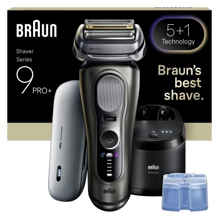 Braun Series 9 PRO+ Elektrikli Tıraş Makinesi, Islak ve Kuru, SmartCare Merkezi, 9675CC