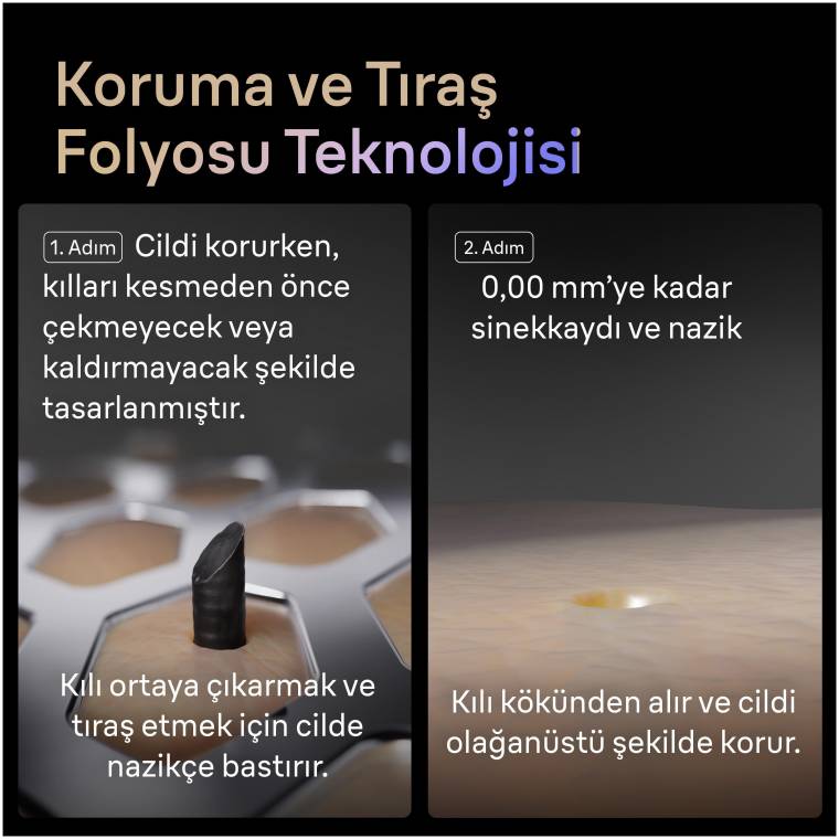 Braun Series 9 PRO+ Elektrikli Tıraş Makinesi, Islak ve Kuru, SmartCare Merkezi, 9675CC - 4