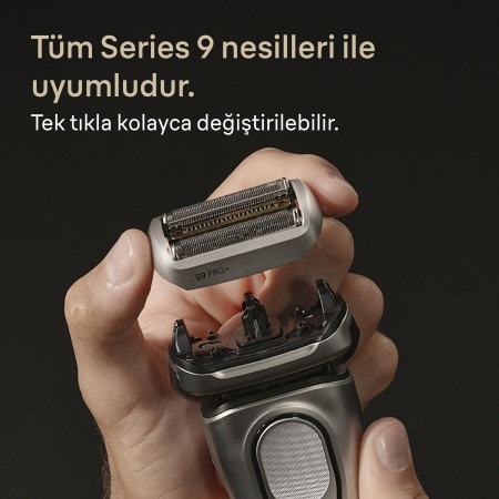 Braun Series 9 PRO+ Elektrikli Tıraş Makinesi Yedek Başlığı, 96M - 7