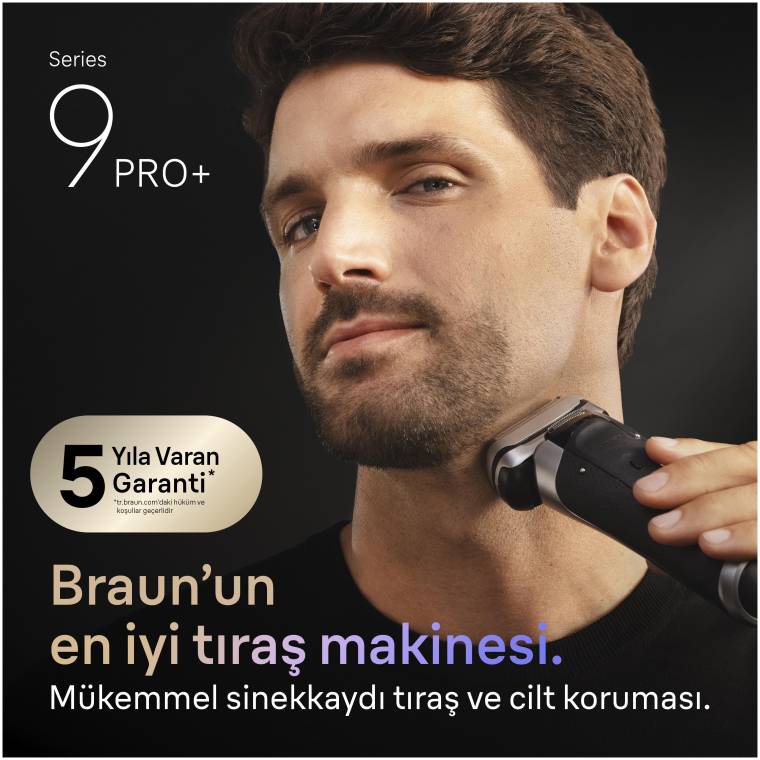 Braun Series 9 PRO+ Elektrikli Tıraş Makinesi Yedek Başlığı, 96M - 3