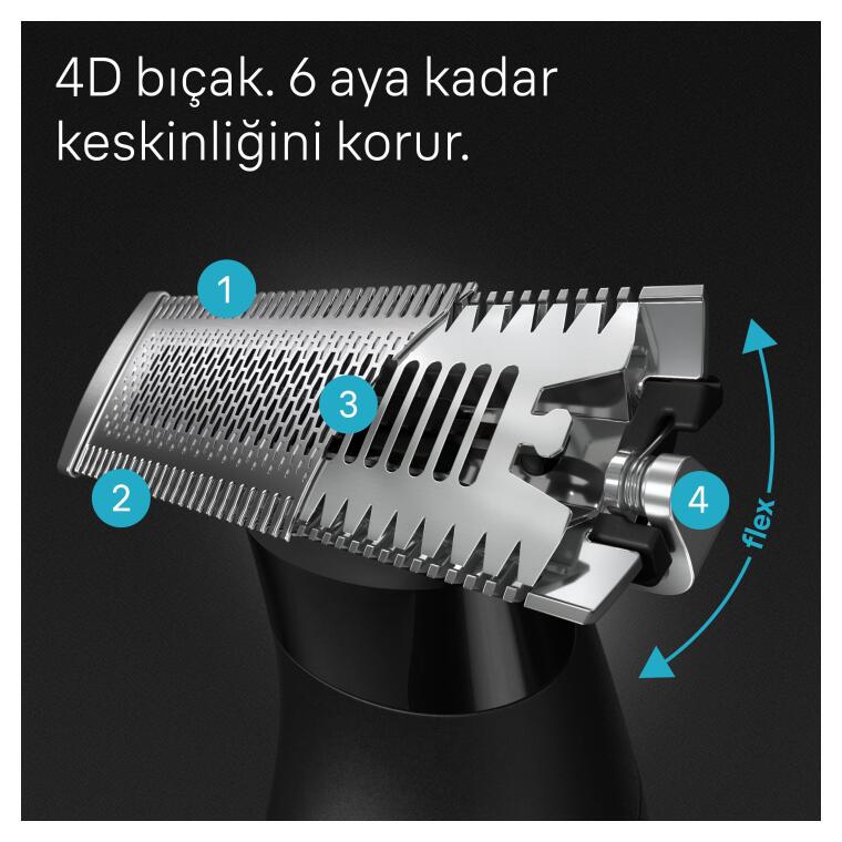 Braun Series X XT 5100 Sakal Şekillendirme ve Tıraş Makinesi - 5