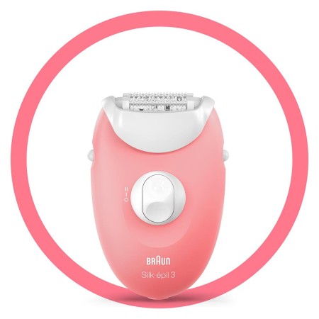 Braun - Braun Silk-épil 3 3176 Smartlight, 2 Hız Ayarı, Kablolu Epilatör